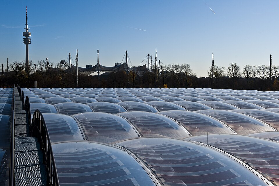ETFE foil cushions roof — representative photo